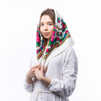 Японська вовняна хустка