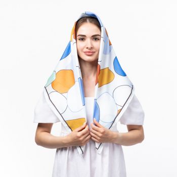 Тоненька бавовняна хустка
