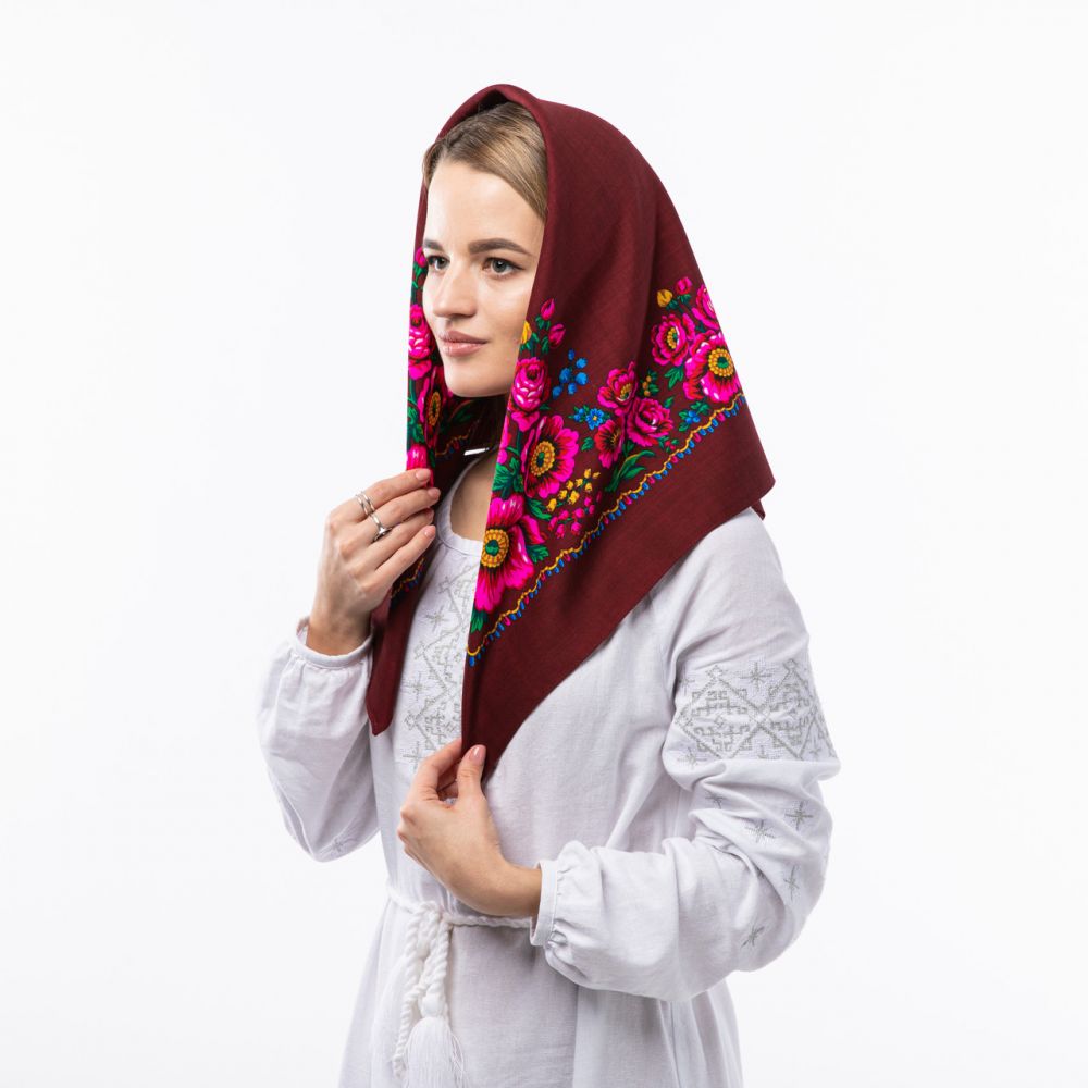Японська вовняна хустка