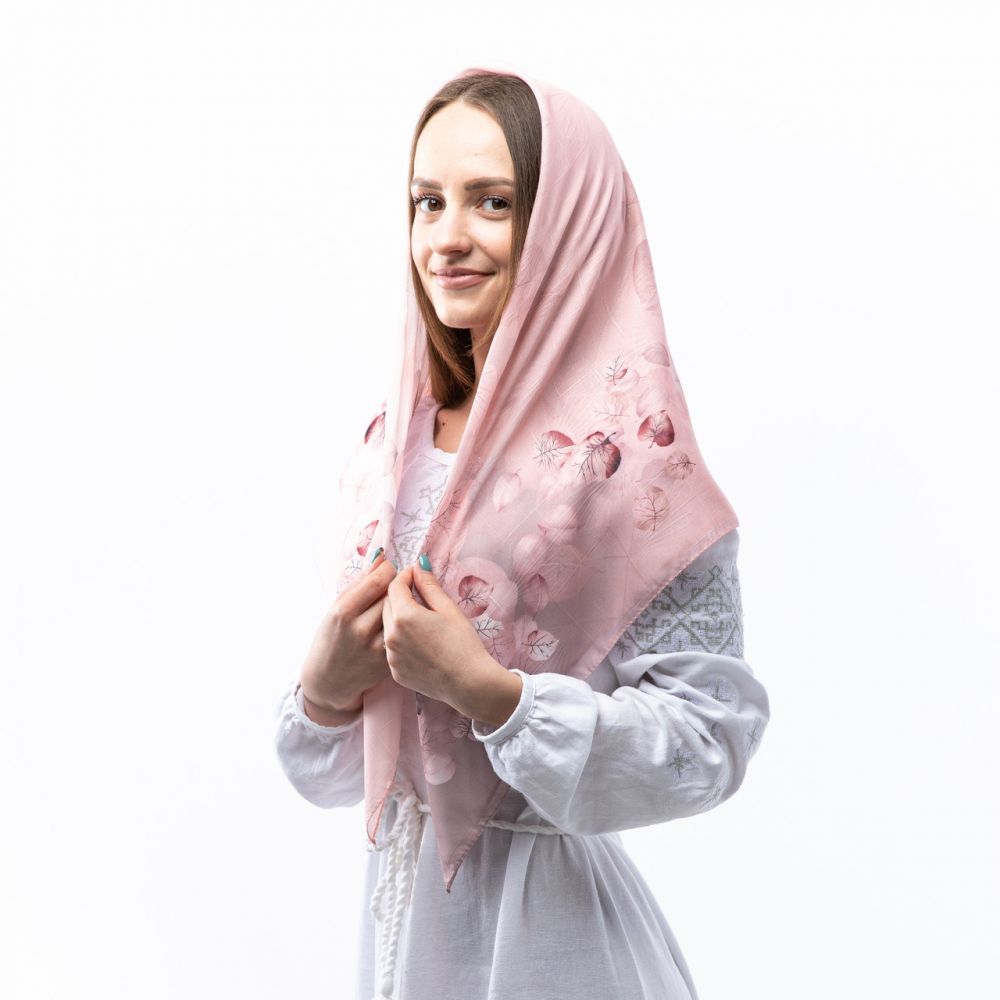 Тоненька шифонова хустка. Модель: М303 90х90см Туреччина