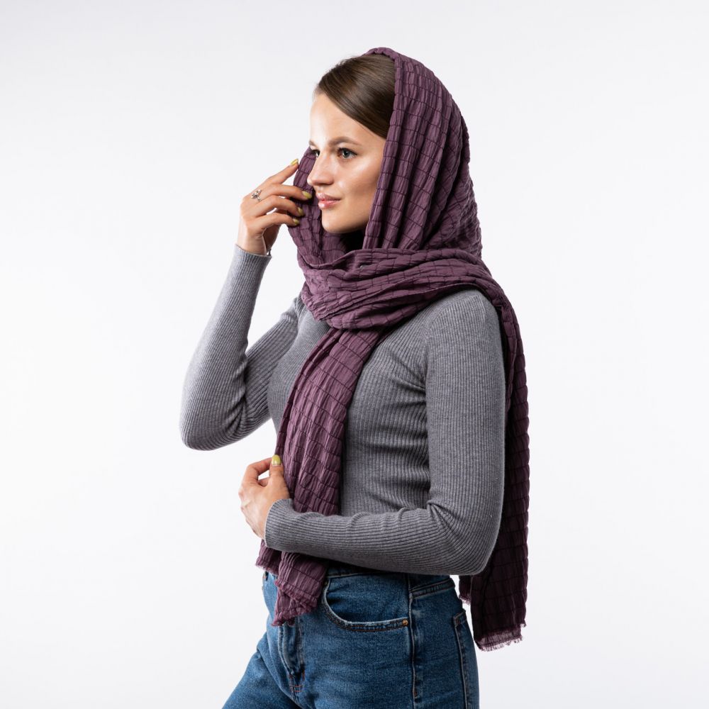 Шарф бавовняний. Код Ш712 180х70см