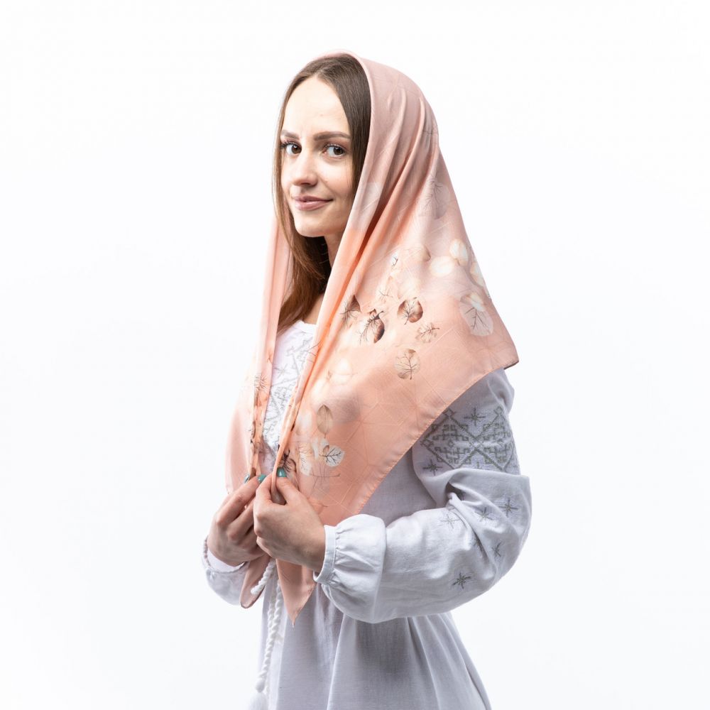 Тоненька шифонова хустка. Модель: М301 90х90см Туреччина