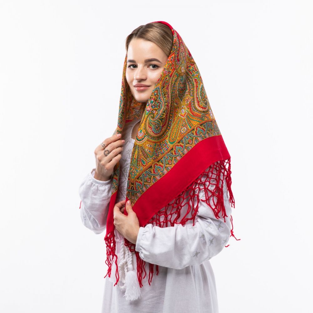 Хустка з тороками Код B202 90х90см