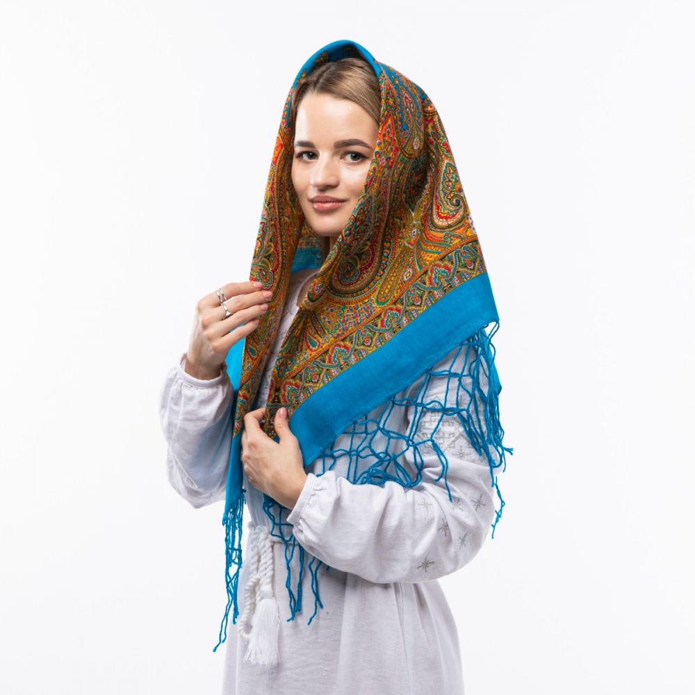 Хустка з тороками Код B203 90х90см